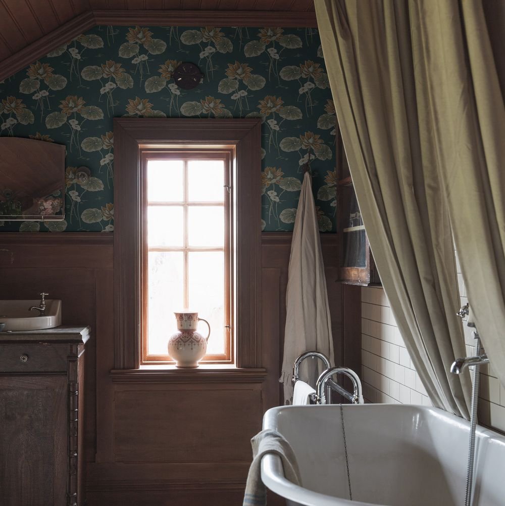 Haga Wallpaper - Slate Blue - Boråstapeter - 4168 - Premier Wallcovering