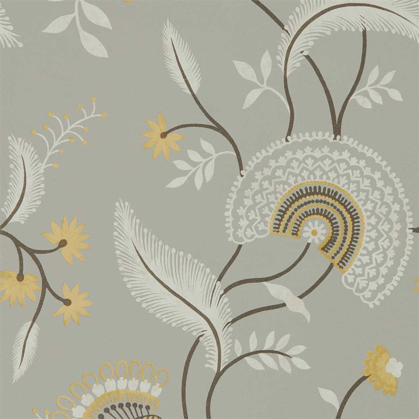 Hakimi Wallpaper - Ash Grey - Sanderson - DCPW216770