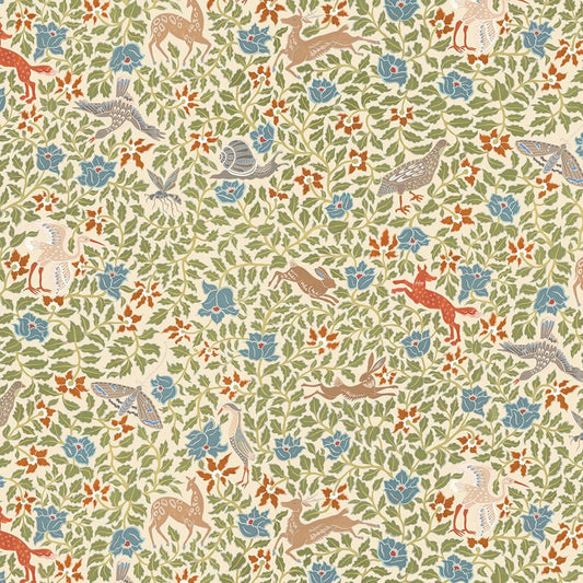 Haresfield Walk Wallpaper - Cream - Josephine Munsey - JMW-104701 - Premier Wallcovering