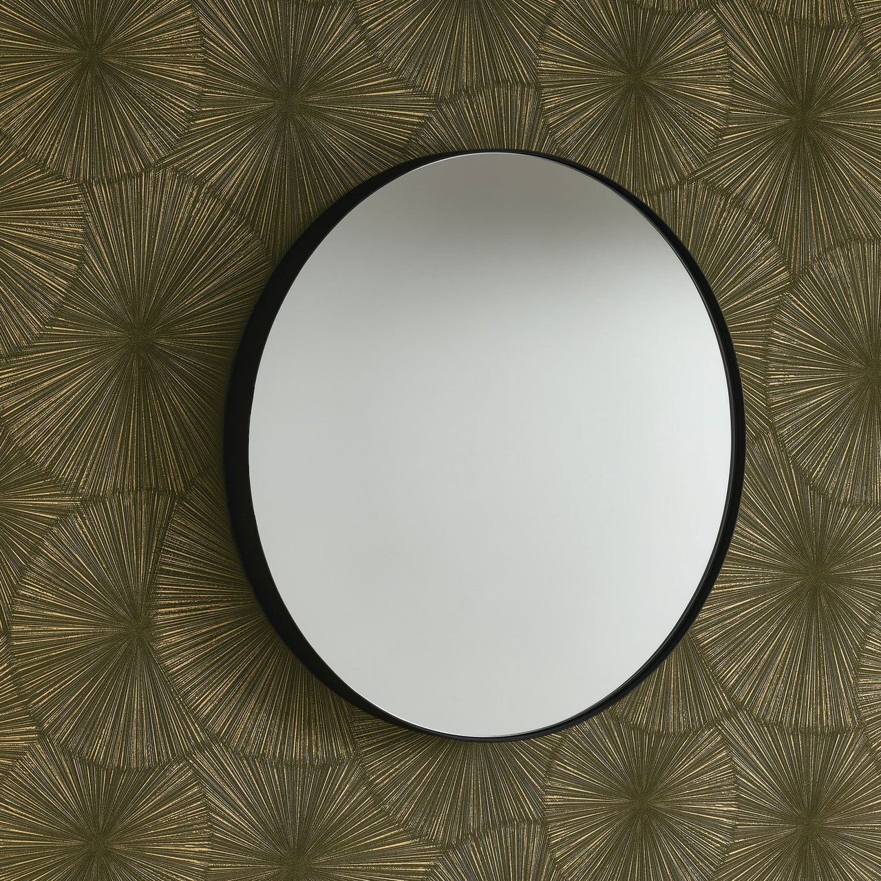 Helios Solaris Wallpaper - Vert Taiga - Casadeco - 201877777 - Premier Wallcovering