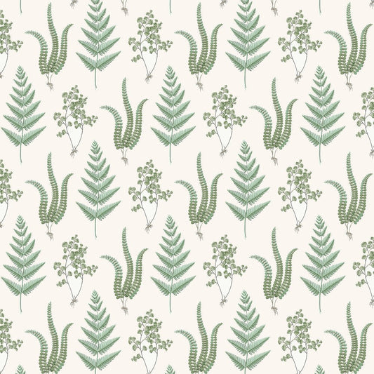 Herba Wallpaper - Green - Boråstapeter - 7657 - Premier Wallcovering