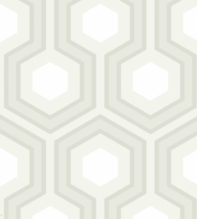 Hicks' Grand Wallpaper - Stone & White on Parchment - 95/6037 - Cole & Son - Premier Wallcovering
