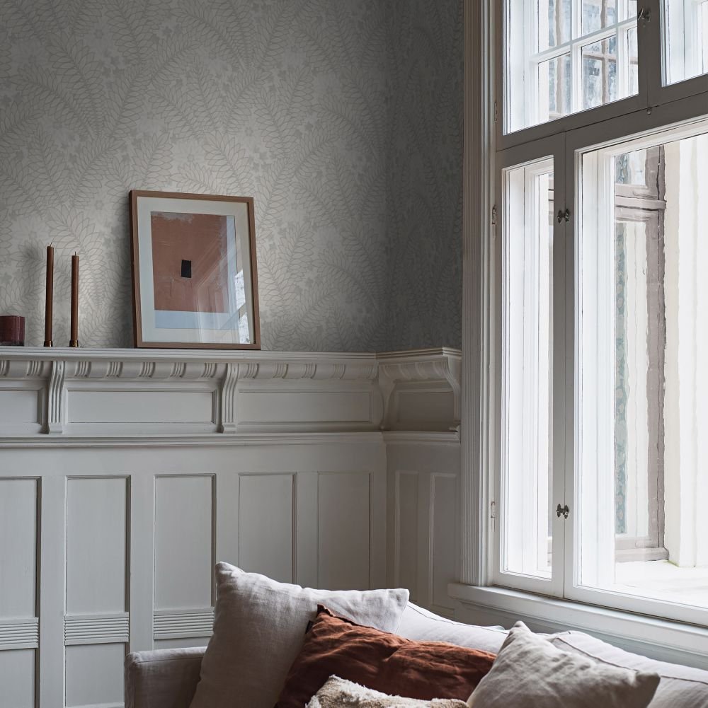 Hidden Ivy Wallpaper - Grey - Boråstapeter - 2253 - Premier Wallcovering