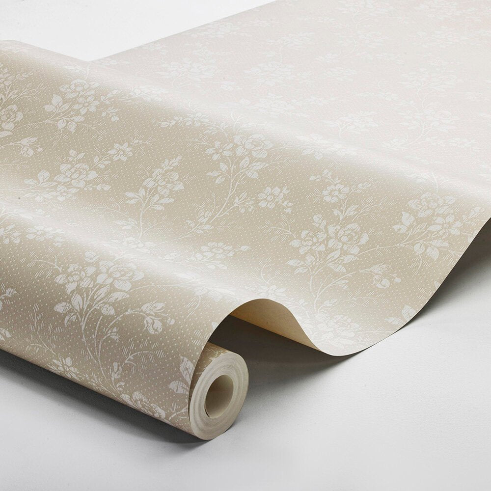 Hip Rose Wallpaper - Grey - Boråstapeter - 4725 - Premier Wallcovering