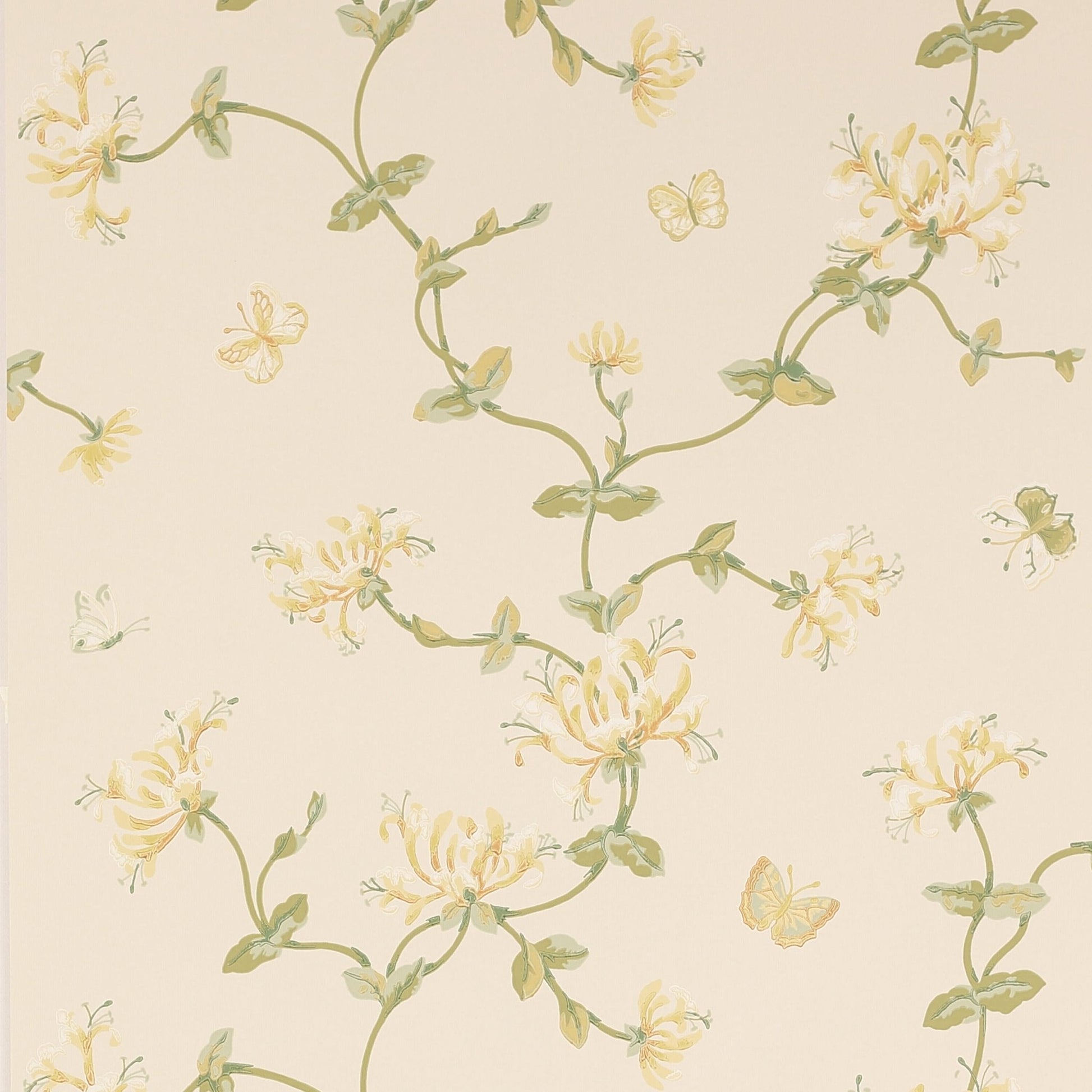 Honeysuckle Garden Wallpaper - Gold - Colefax & Fowler - W7002 - 05