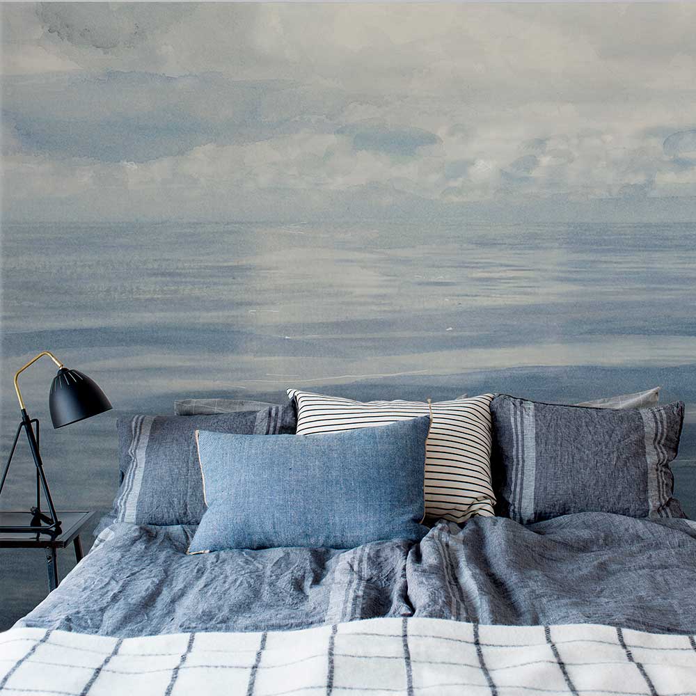 Horizon Wall Mural - Blue - Boråstapeter - 8886 - Premier Wallcovering