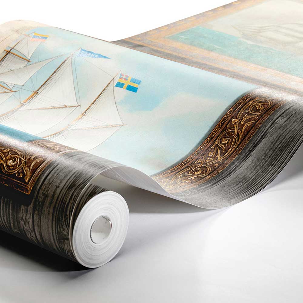 Horizon Wall Mural - Multi - coloured - Boråstapeter - 8887 - Premier Wallcovering