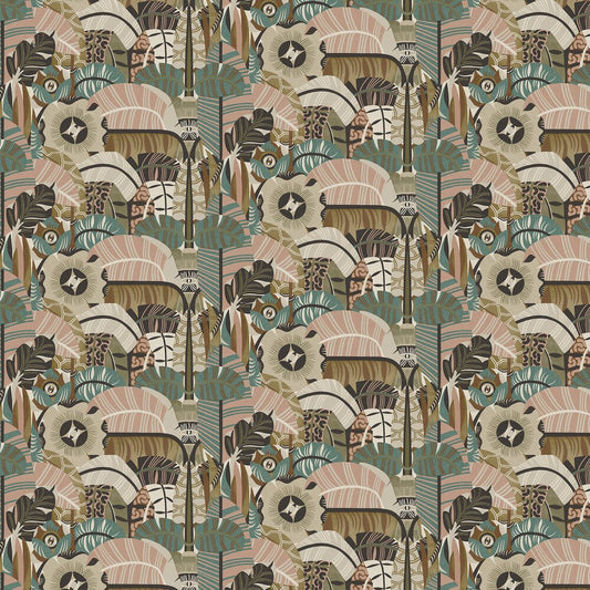 Hypnotic Safari Wallpaper - Neutral - Boråstapeter - 2067 - Premier Wallcovering