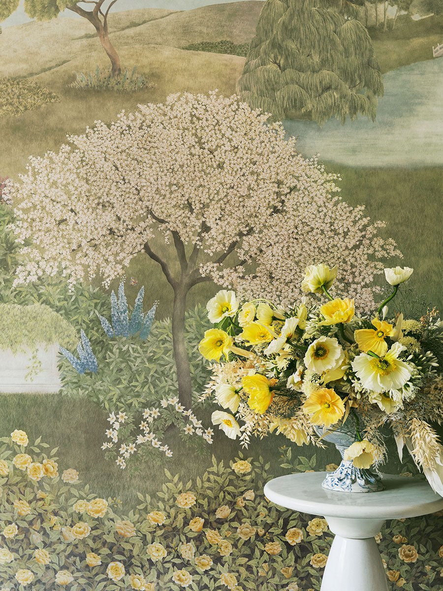 Idyll Wallpaper - Honey Citrine - 120/1004 - Cole & Son - Premier Wallcovering