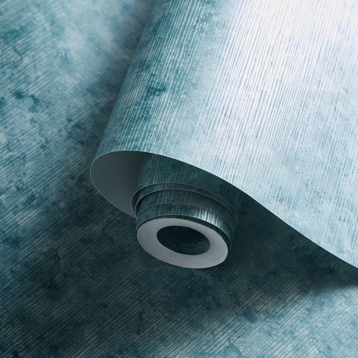 Impression Wallpaper - Teal - Clarke & Clarke - W0152/04 - Premier Wallcovering