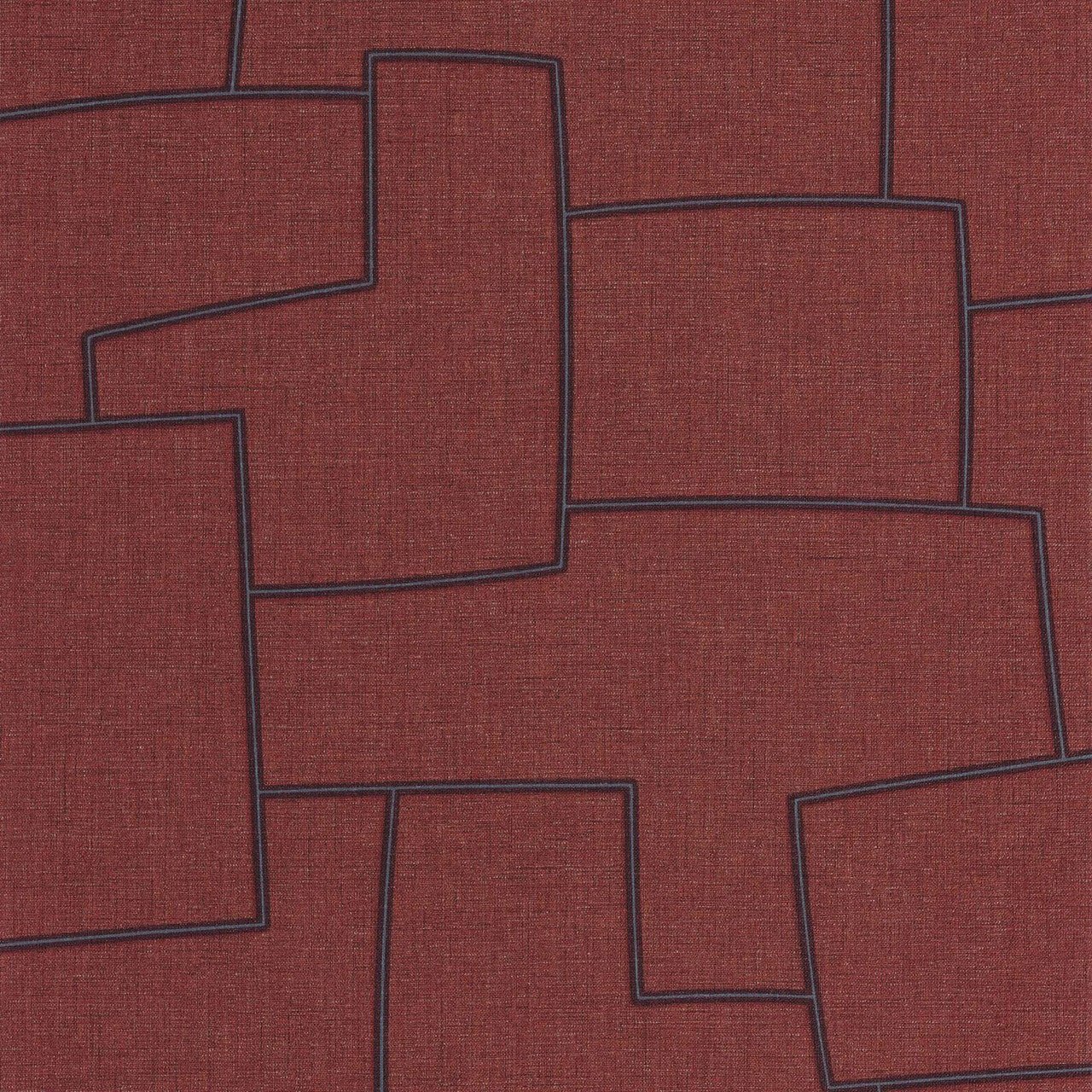 Inca Matera Wallpaper - Amarena - Casadeco - 201128778 - Premier Wallcovering