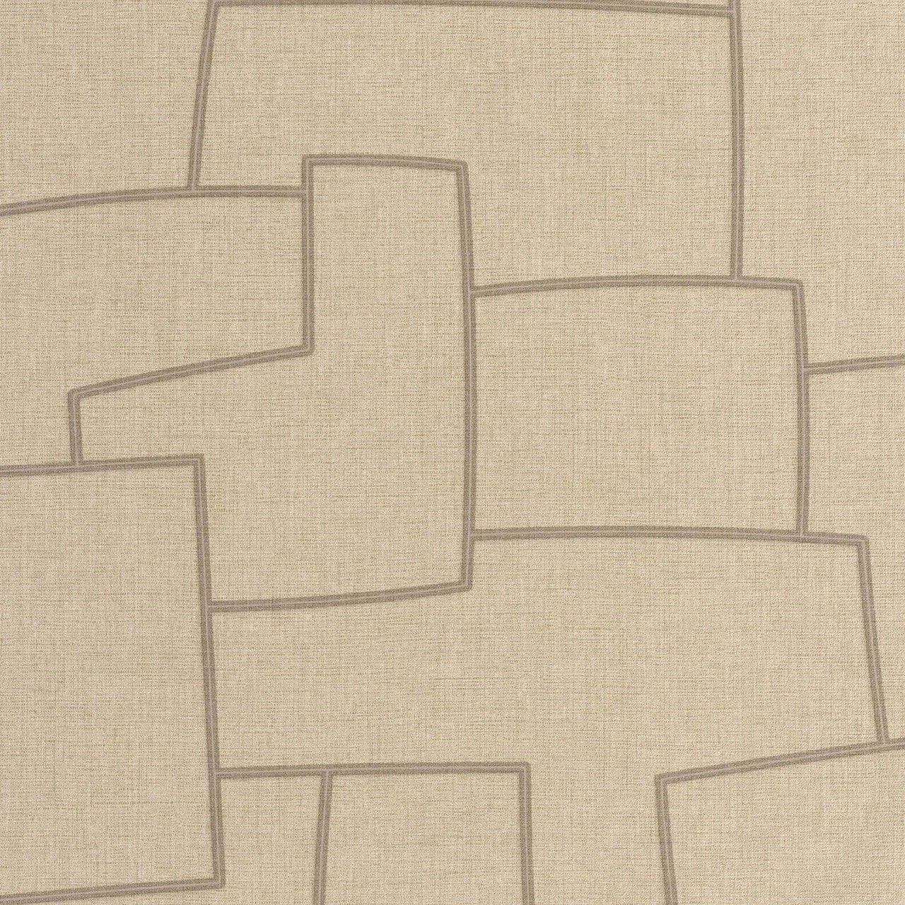 Inca Matera Wallpaper - Beige Lin - Casadeco - 201121404 - Premier Wallcovering