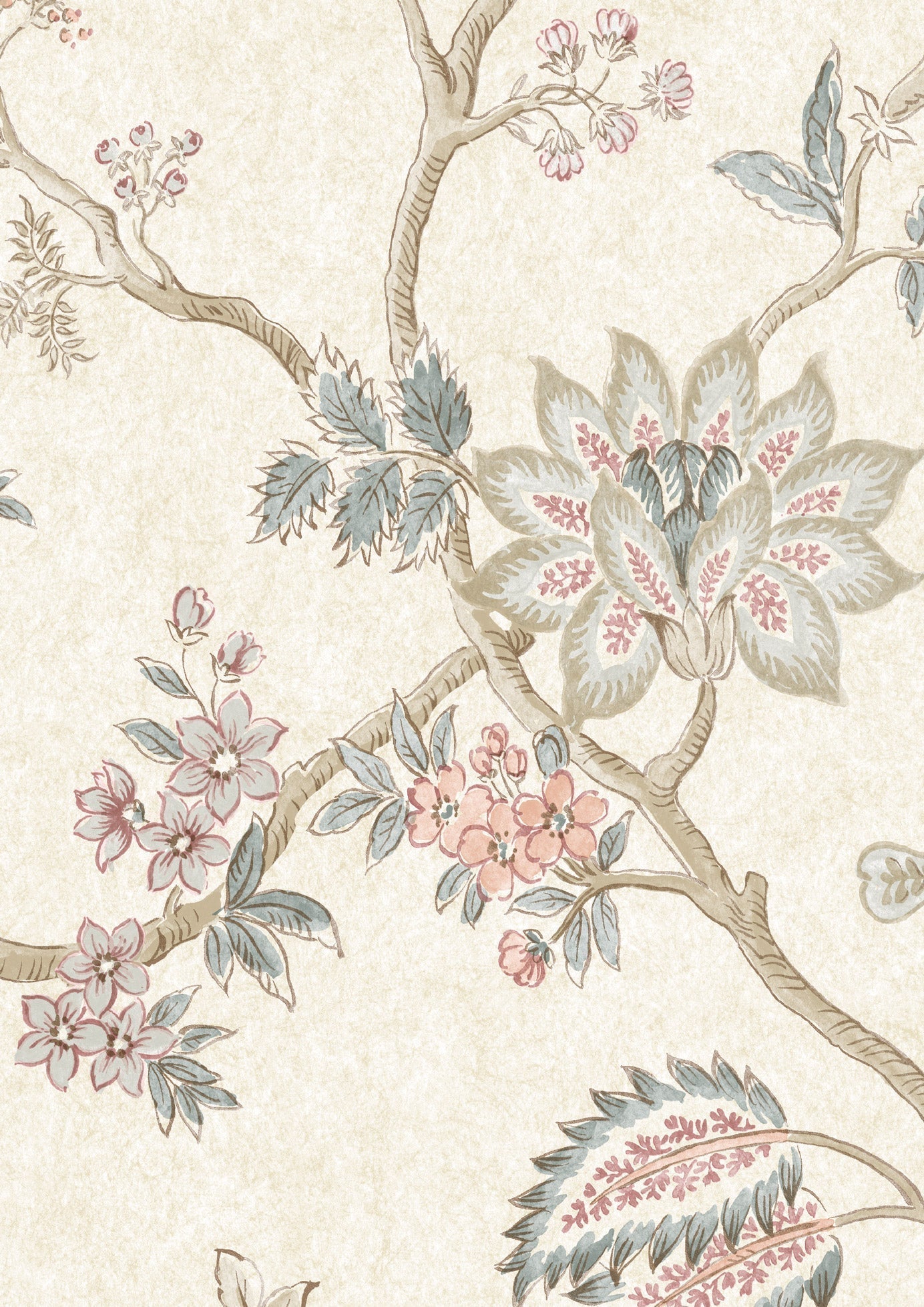 Indienne Wallpaper - Document - Lewis & Wood - Premier Wallcovering