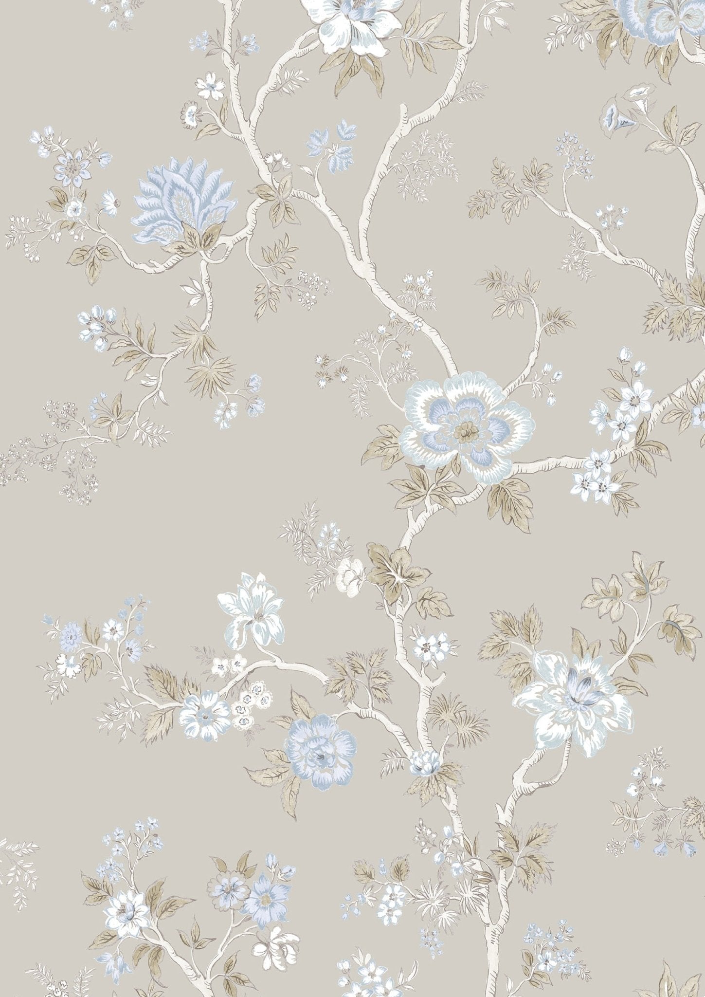 Indienne Wallpaper - Wisteria - Lewis & Wood - Premier Wallcovering