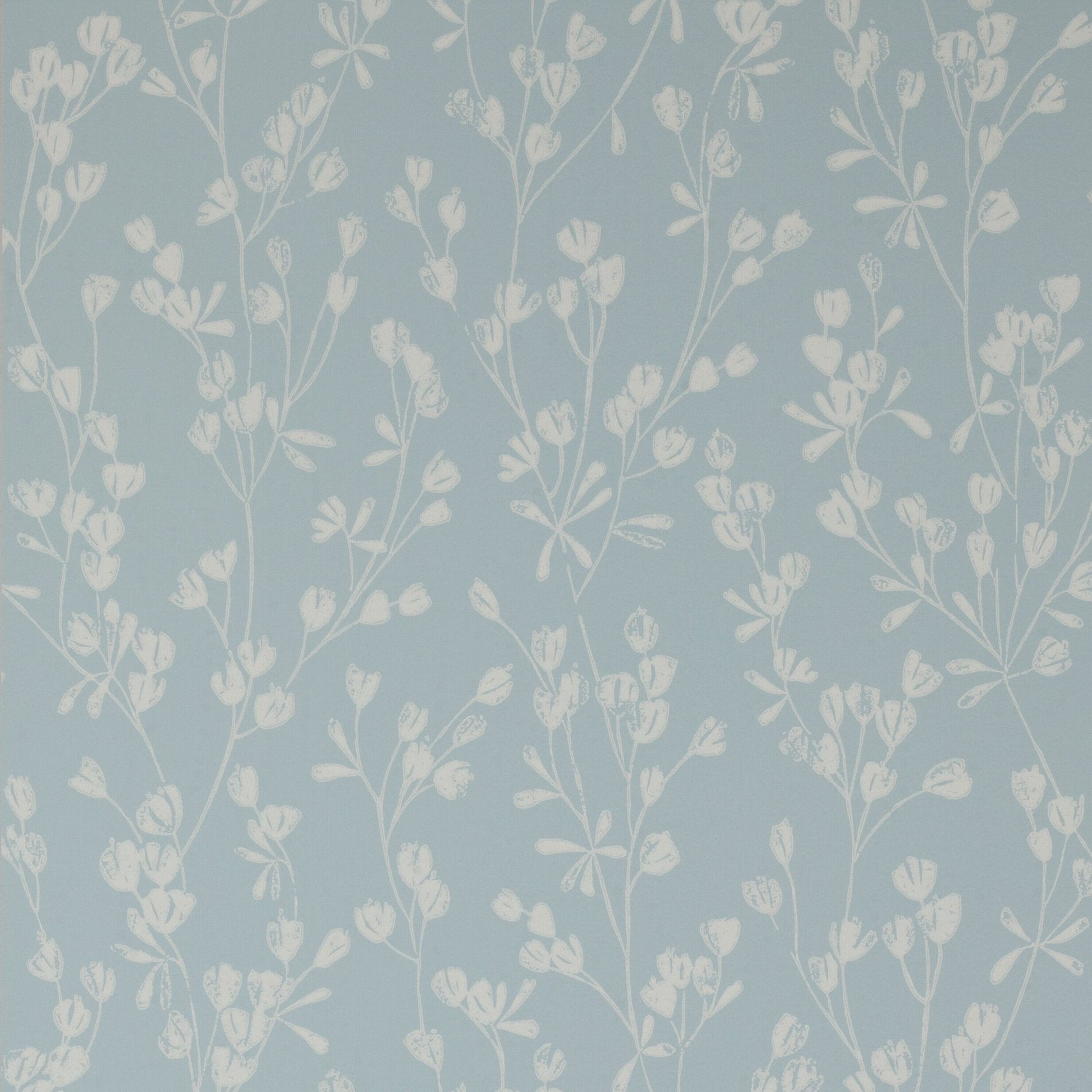 Ines Wallpaper - Soft Blue - J178W - 01 - Jane Churchill