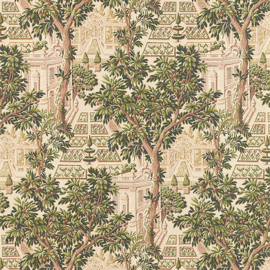 Italian Garden Wallpaper - Tuscan Pink - ZATW313051 - Zoffany