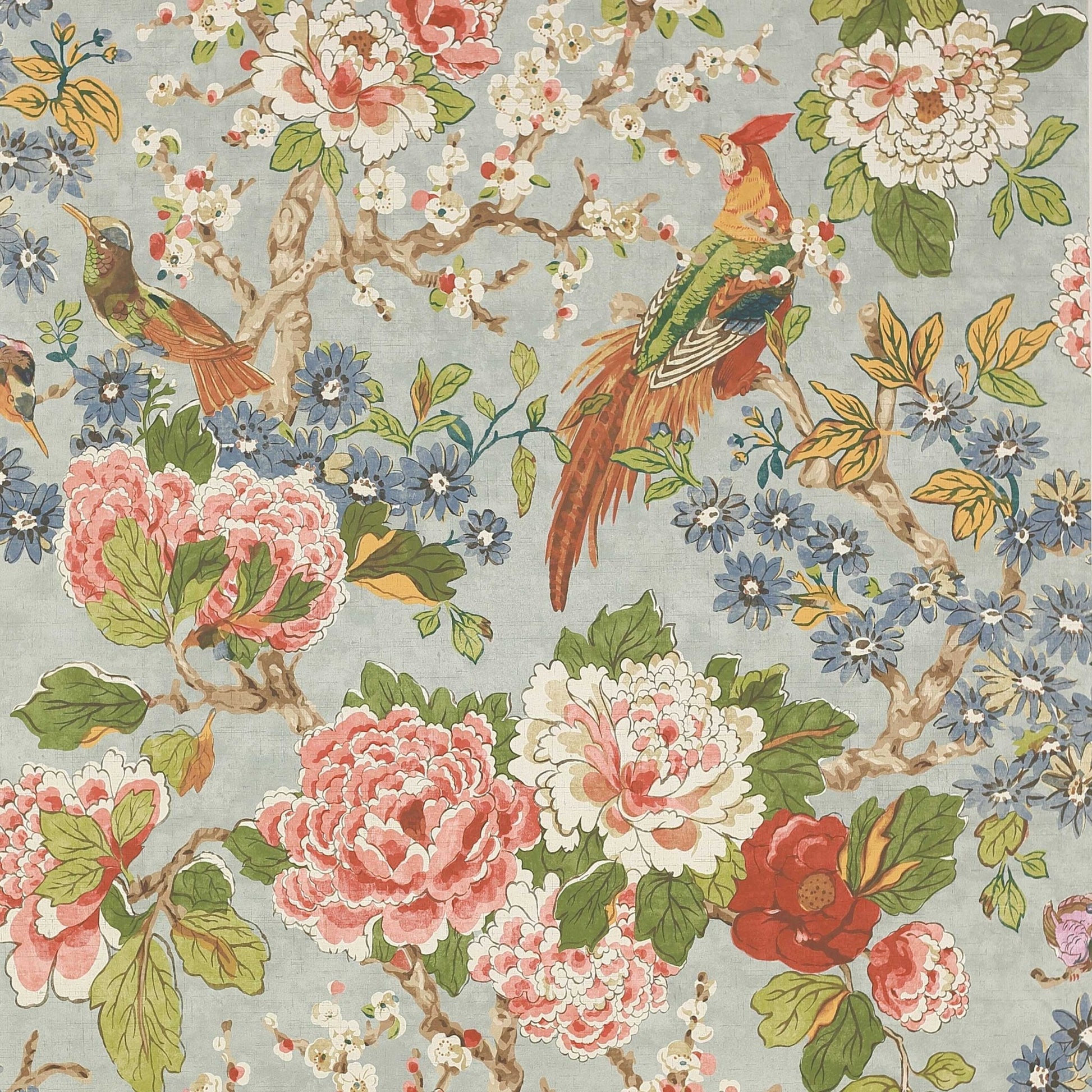 Jardine Wallpaper - Old Blue - Colefax & Fowler - W7003 - 02