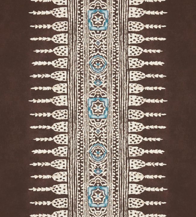 Javanese Stripe Wallpaper - Brown
