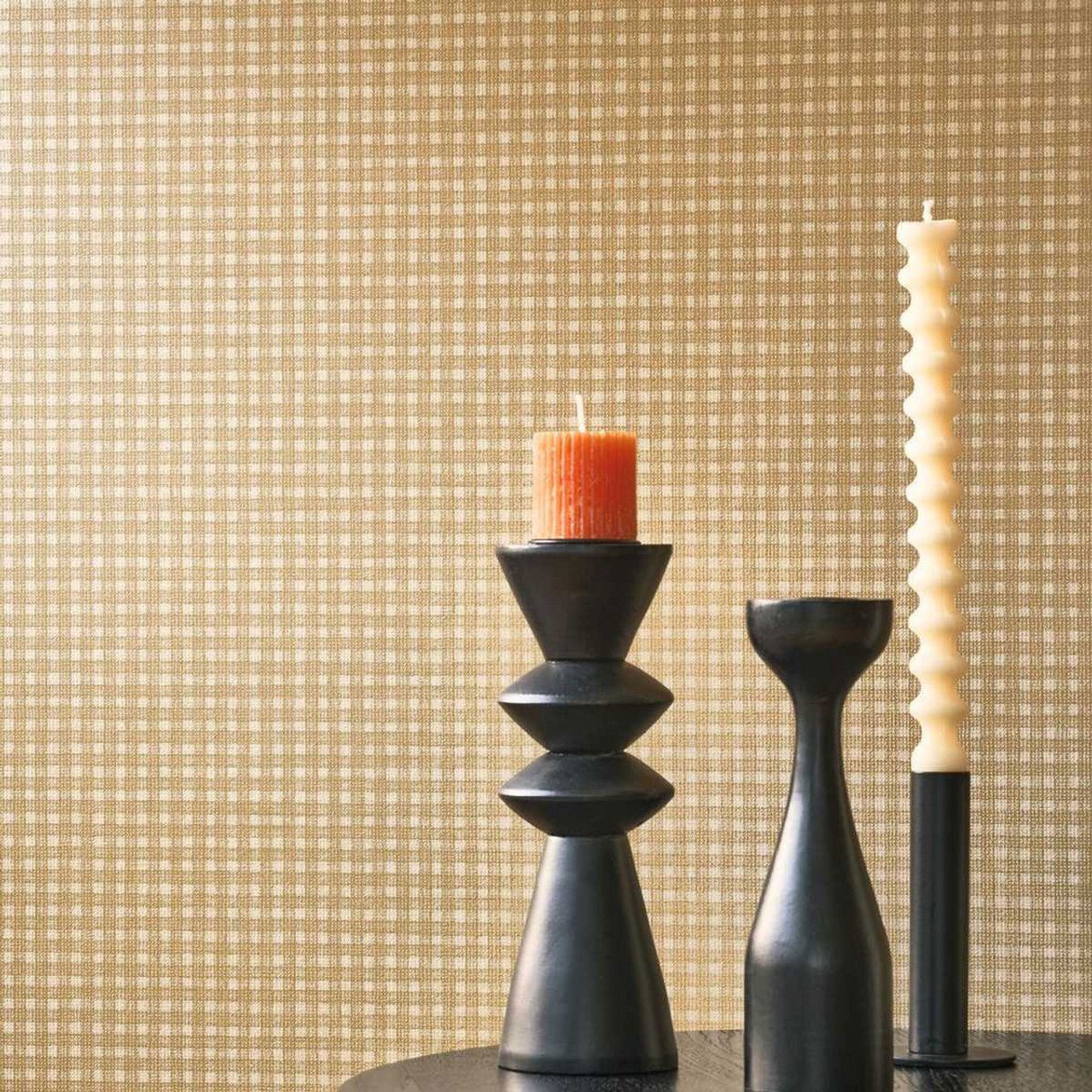Jude Carnaby Street Wallpaper - Ocre - Casadeco - 200556821 - Premier Wallcovering