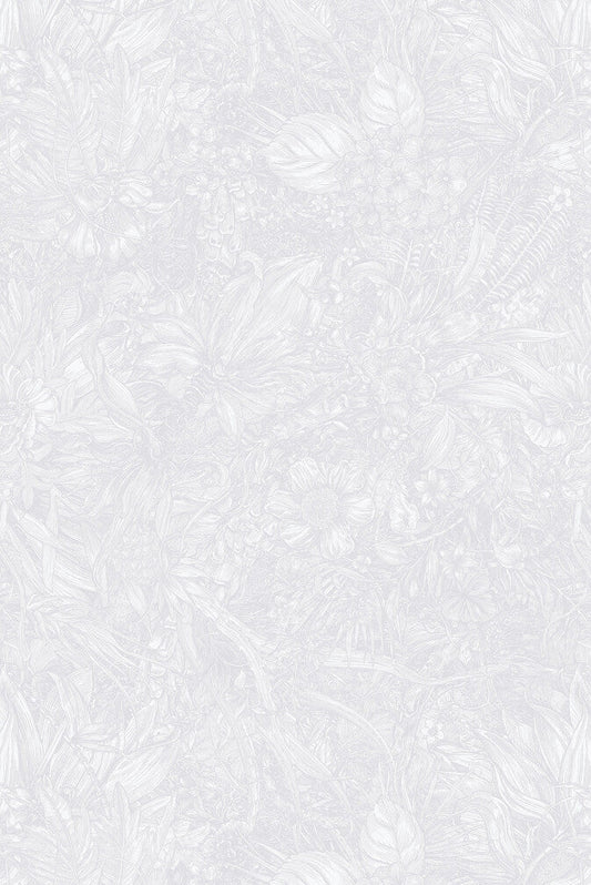 Jungle Tangle Superwide Wallpaper - Clouded Clay - Timorous Beasties - SWP/JGTL/DWN/01 - Premier Wallcovering