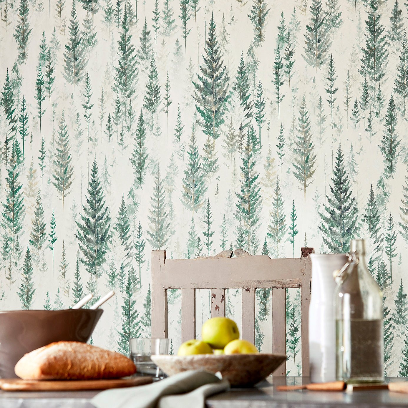 Juniper Pine Wallpaper - Elder Bark - Sanderson - DYSI216621