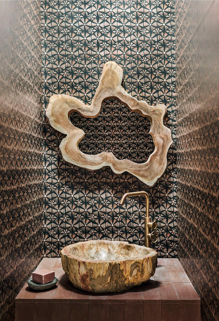 Kalahari Wallpaper - Spice & Black - 119/6028 - Cole & Son - Premier Wallcovering