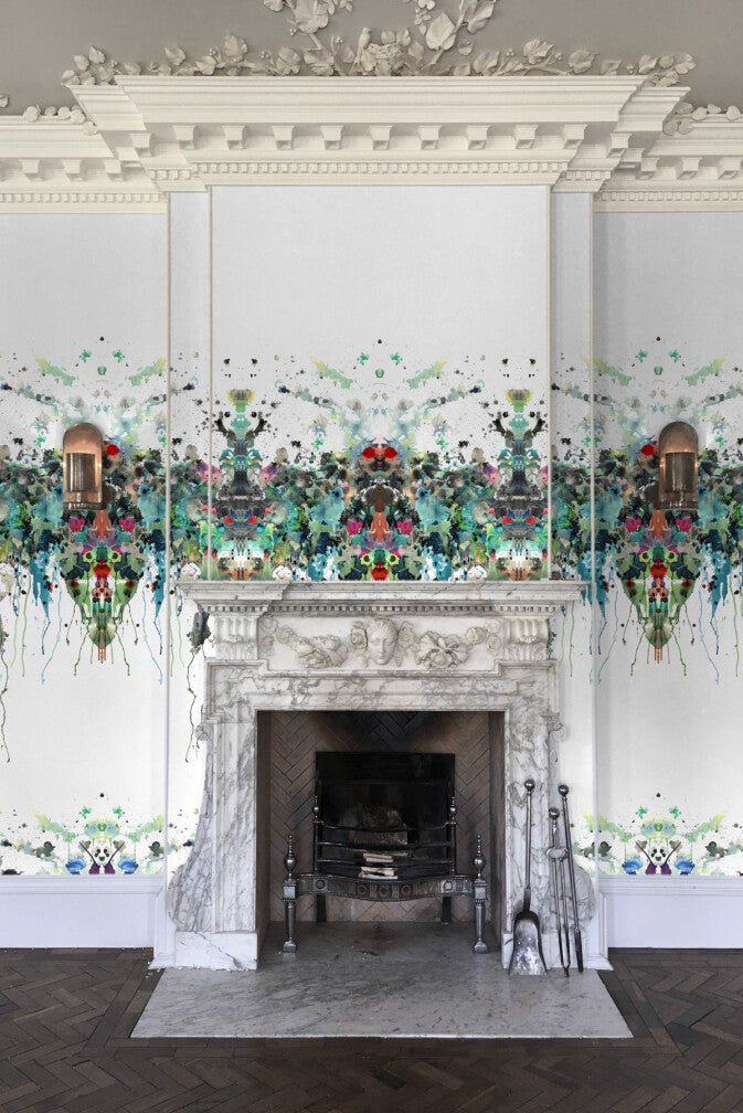 Kaleido Splatt Superwide Wallpaper Panel - Original - Timorous Beasties - ROR/KDS/OBRN/01 - Premier Wallcovering