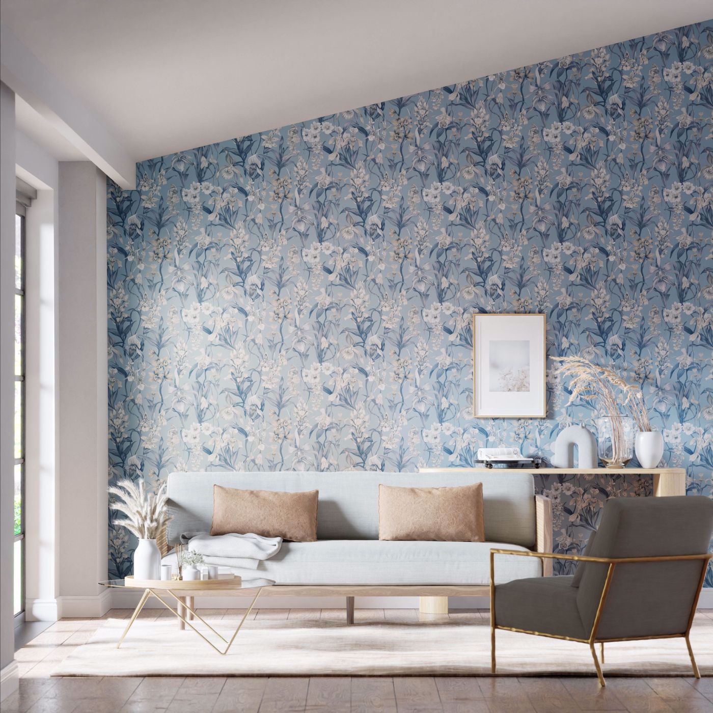 Kalina Wallpaper - Celestial/Murmuration/Awakening - HC4W113008 - Harlequin - Premier Wallcovering