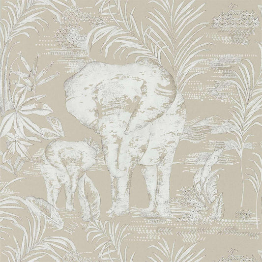 Kinabalu Wallpaper - Linen - HZAP111776 - Harlequin - Premier Wallcovering