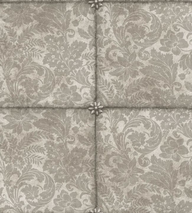 Kings Argent Wallpaper - Metallic Silver Foil - 118/4007 - Cole & Son - Premier Wallcovering