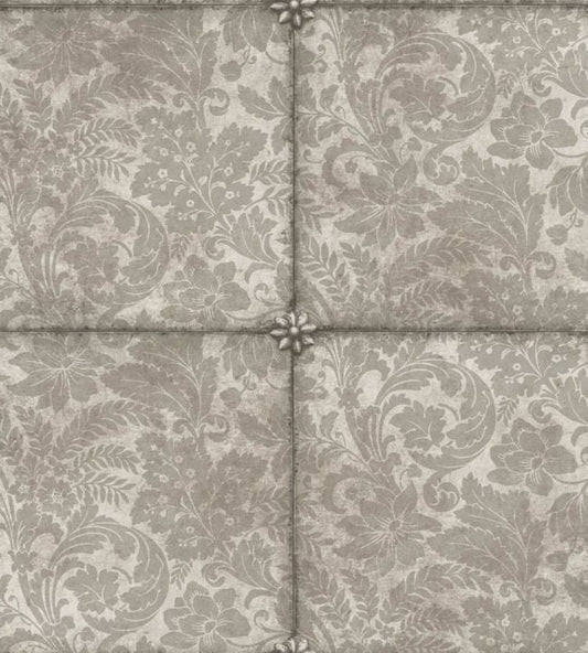 Kings Argent Wallpaper - Metallic Silver Foil - 118/4007 - Cole & Son - Premier Wallcovering