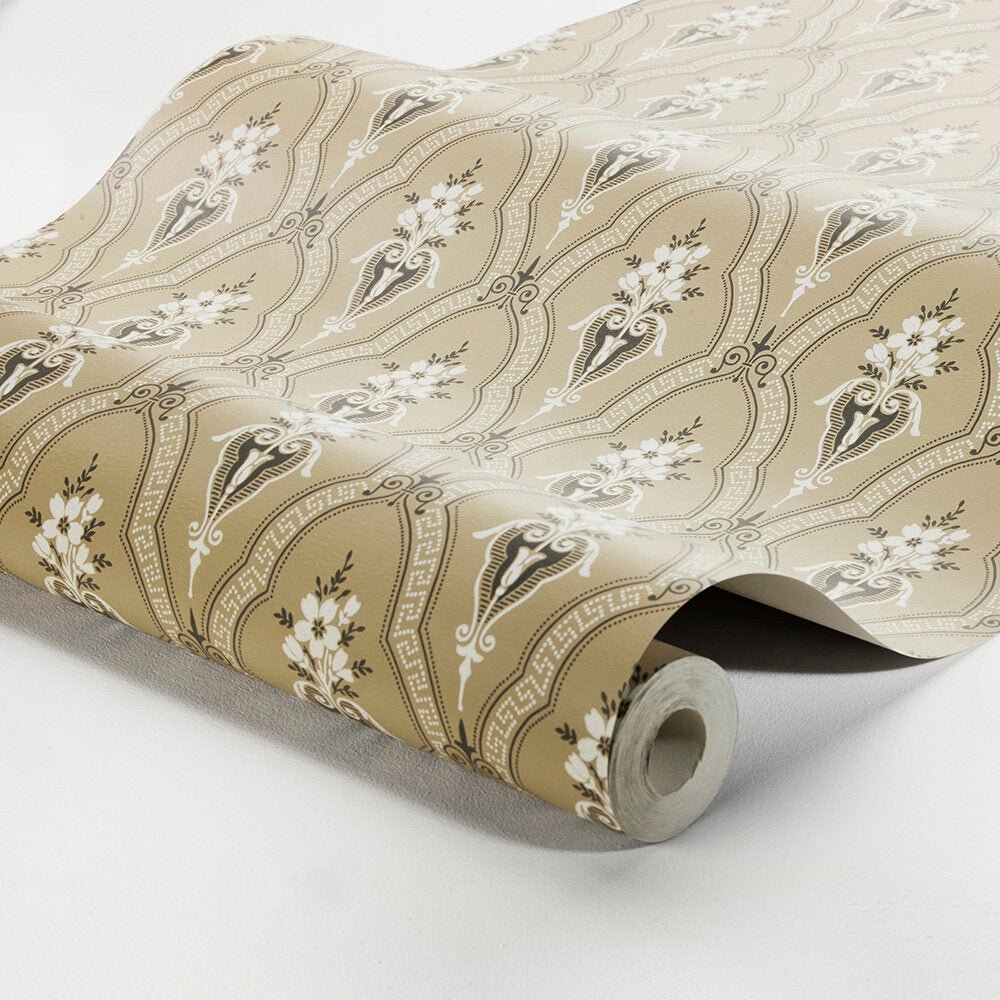 Kladesholmen Wallpaper - Gold - Boråstapeter - 4164 - Premier Wallcovering