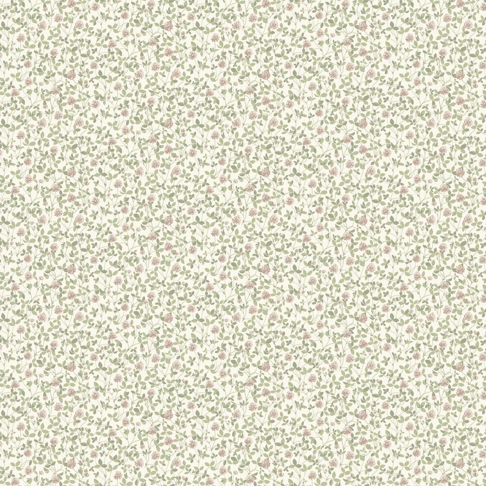 Klover Wallpaper - Green - Boråstapeter - 6978 - Premier Wallcovering