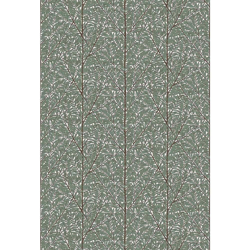 Korgpil Wall Panel Mural - Green - Boråstapeter - 1956 - Premier Wallcovering