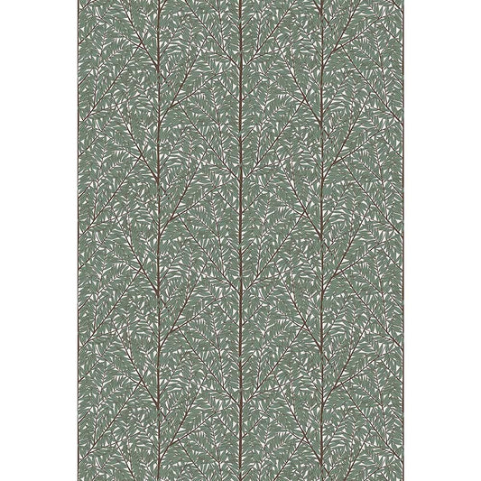 Korgpil Wall Panel Mural - Green - Boråstapeter - 1956 - Premier Wallcovering