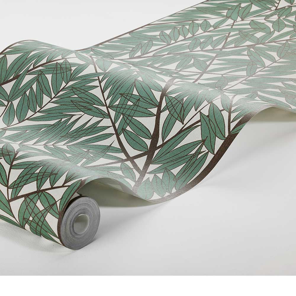 Korgpil Wall Panel Mural - Green - Boråstapeter - 1956 - Premier Wallcovering