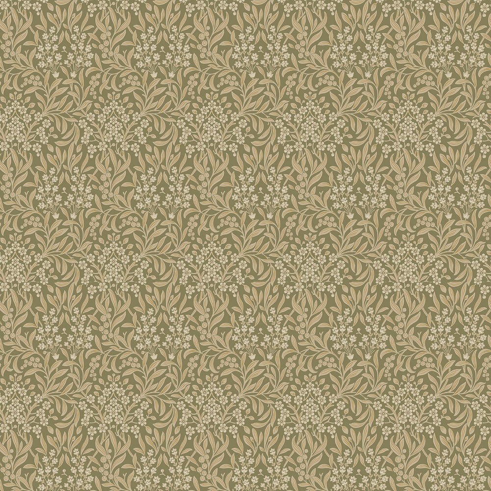 Kryddhyllan Wallpaper - Green - Boråstapeter - 4183 - Premier Wallcovering