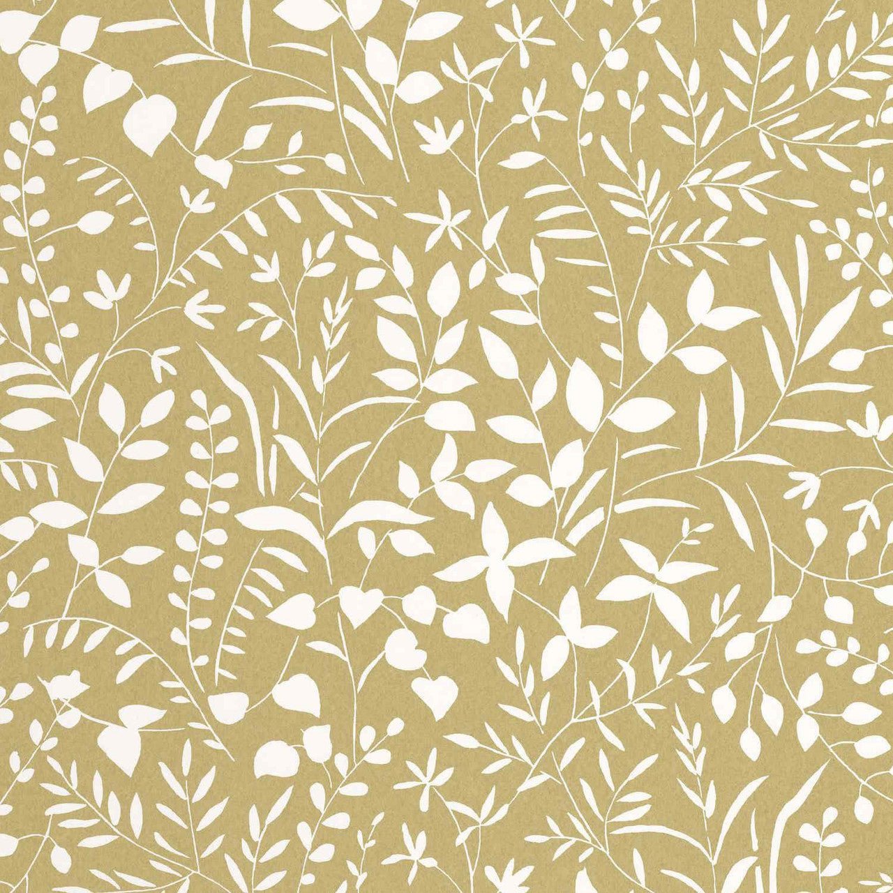 La Bastide Echappee Belle Wallpaper - Olive - Casadeco - 89837414 - Premier Wallcovering