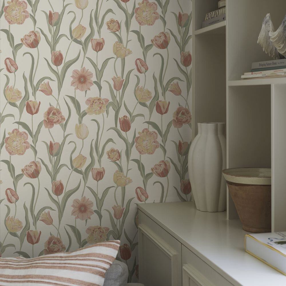 La Belle Epoque Wallpaper - Blush - Boråstapeter - 6969 - Premier Wallcovering
