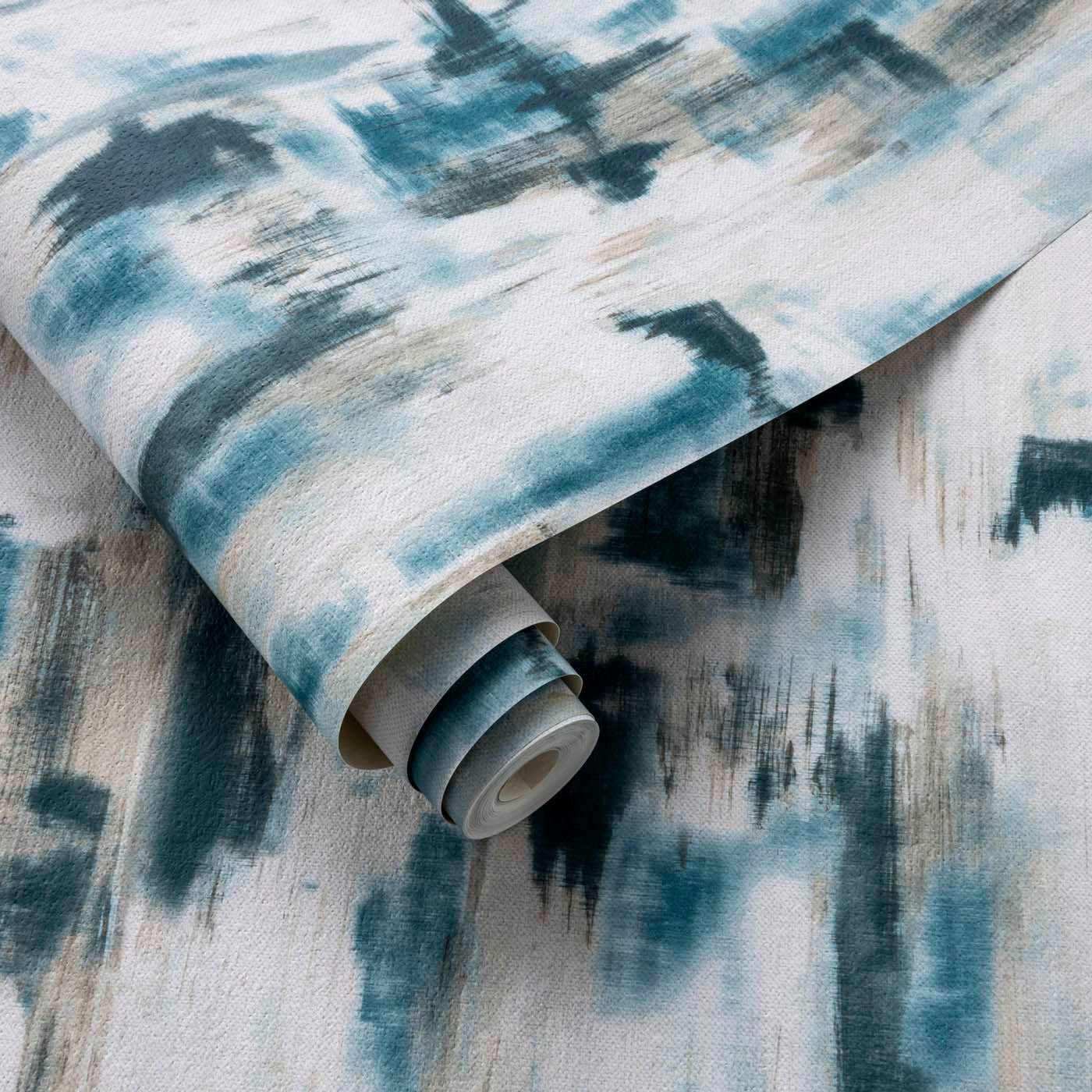 Lagna Wallpaper - Mineral - Clarke & Clarke - W0183/02 - Premier Wallcovering
