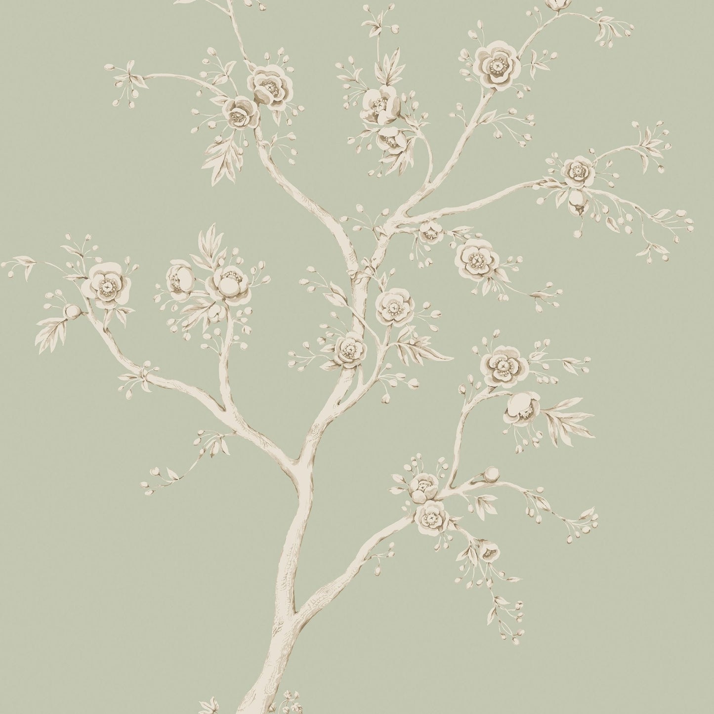 Lambourne Wallcovering Wallpaper - Celadon - Colefax & Fowler - W7030-01