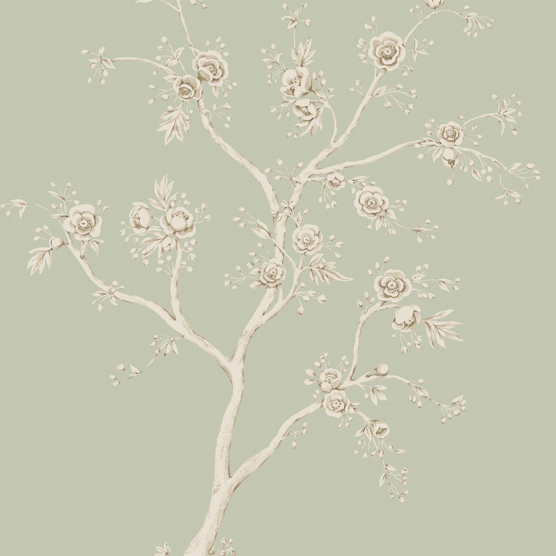 Lambourne Wallcovering Wallpaper - Celadon - Colefax & Fowler - W7030-01