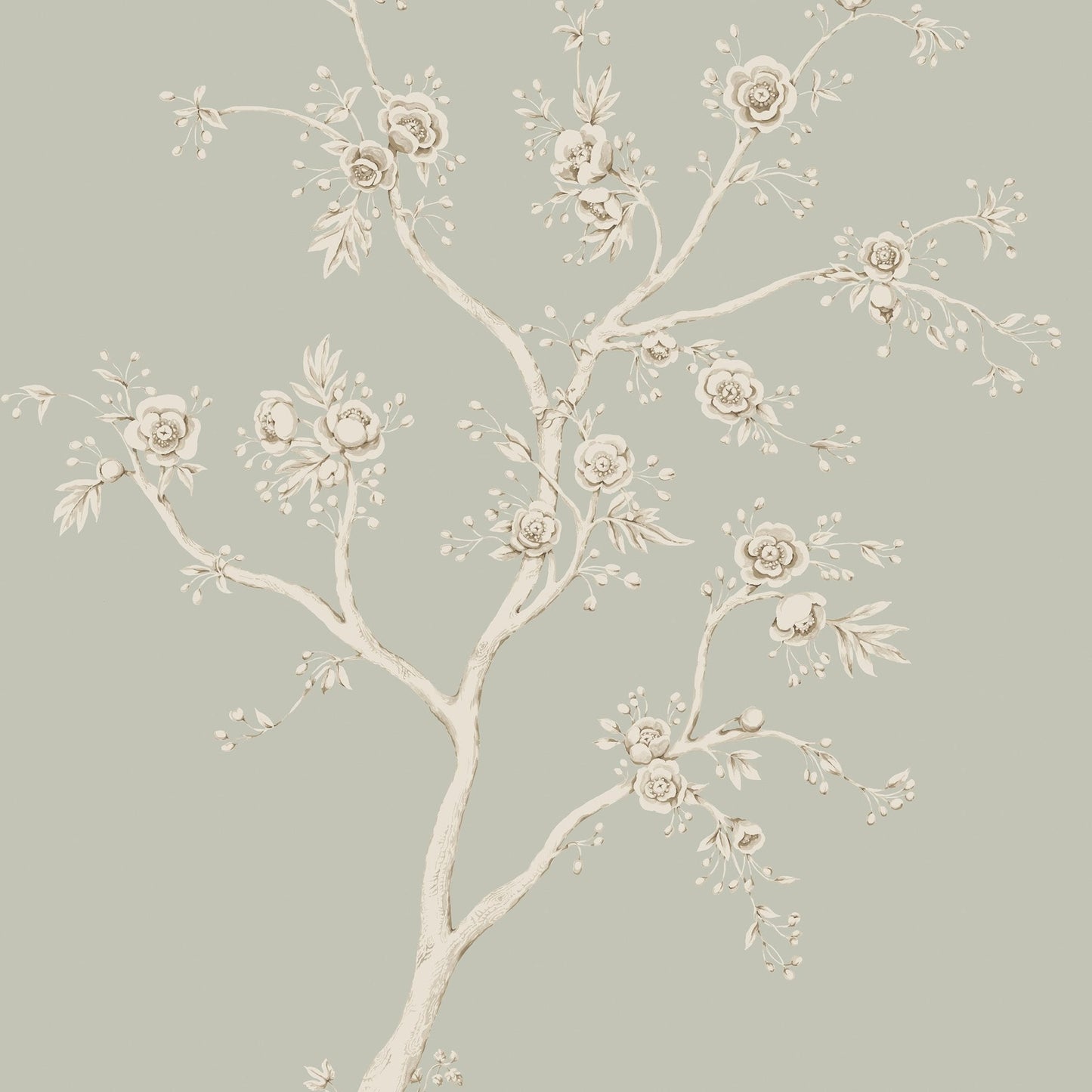 Lambourne Wallcovering Wallpaper - Old Blue - Colefax & Fowler - W7030-02