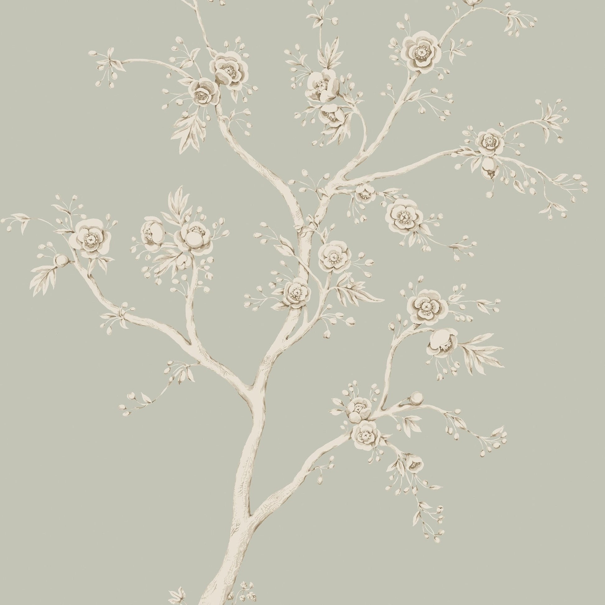 Lambourne Wallcovering Wallpaper - Old Blue - Colefax & Fowler - W7030-02