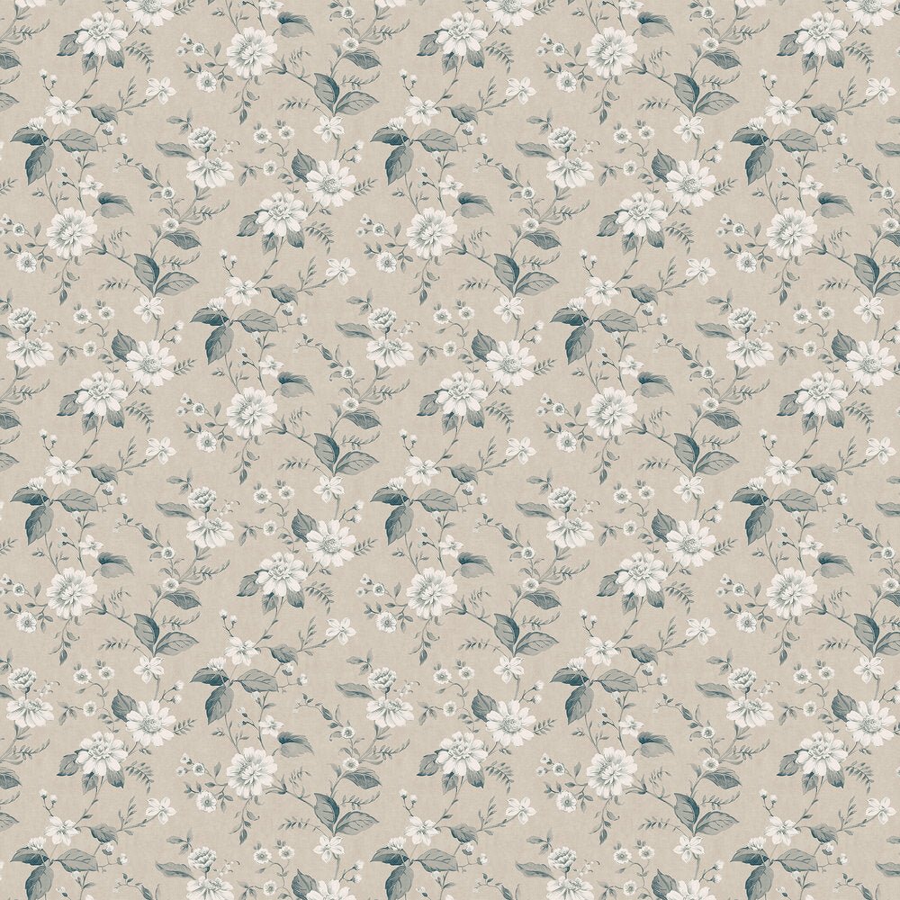 Laura´s Cottage Wallpaper - Parchment - Boråstapeter - 3576 - Premier Wallcovering