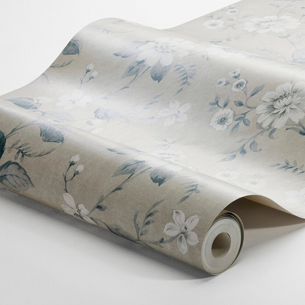 Laura´s Cottage Wallpaper - Parchment - Boråstapeter - 3576 - Premier Wallcovering