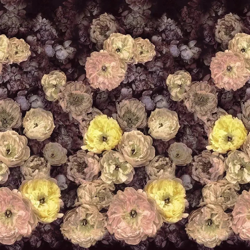 Le Poeme De Fleurs Wallpaper - Rosewood - PDG1107/01 - Designers Guild
