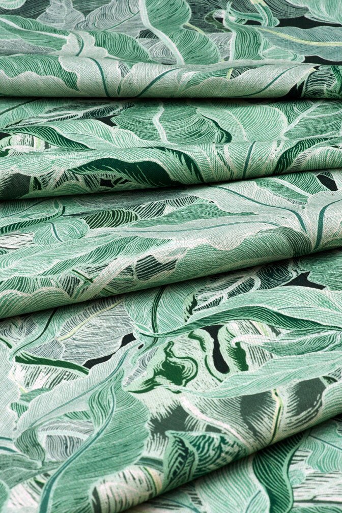 Leaforia Fabric - Serpentine - Timorous Beasties - JNGL/DIGIP/LFRA/1295/02 - Premier Wallcovering
