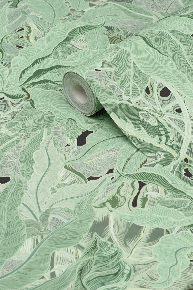 Leaforia Wallpaper - Serpentine - Timorous Beasties - JNGL/LFRA/SMM/02 - Premier Wallcovering