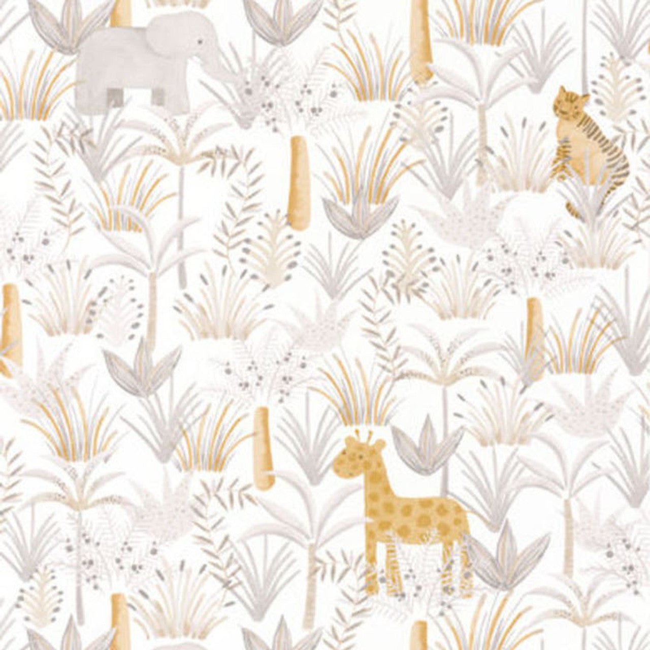 Leon Rose & Nino Wallpaper - Beige - Casadeco - 85641618 - Premier Wallcovering